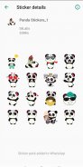 Panda Stickers WAStickerApps - Funny Stickers screenshot 0