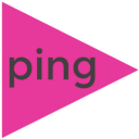 Pink Ping Icon