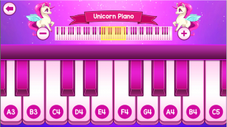 Pink Unicorn Piano - Free Piano Music For All Ages screenshot 4