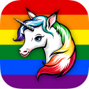 LGBT Emoji Sticker Keyboard Icon