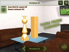 Torno 3D: Juego simulador de fresado y torneado screenshot 15
