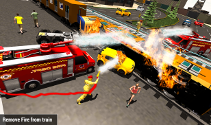 Train Fire Rescue Simulator 2019 screenshot 4