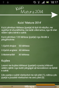 Kuizi Matura2014 screenshot 1