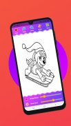 dog coloring book - Games screenshot 4