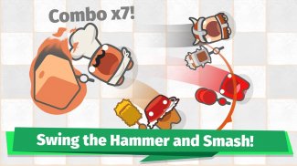 Smashers.io Foes in Worms Land screenshot 0