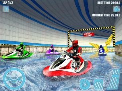 水上摩托滑雪船赛车3d screenshot 0