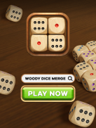 Woody Dice Merge Puzzle screenshot 1