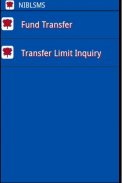 NIBL Mobile (SMS) Banking screenshot 4