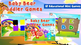 Baby Bear Juegos para Niños screenshot 0