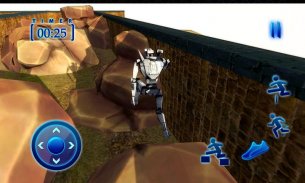 ซูเปอร์แมงมุมหุ่นยนต์วิ่ง screenshot 3
