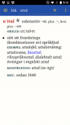Svensk ordbok screenshot 4