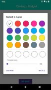 Speed Dial Contact Widget screenshot 9