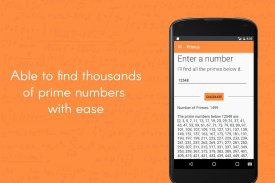 Primus - The Prime Number App screenshot 4