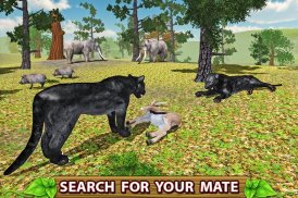 Feroce famiglia pantera sim screenshot 1