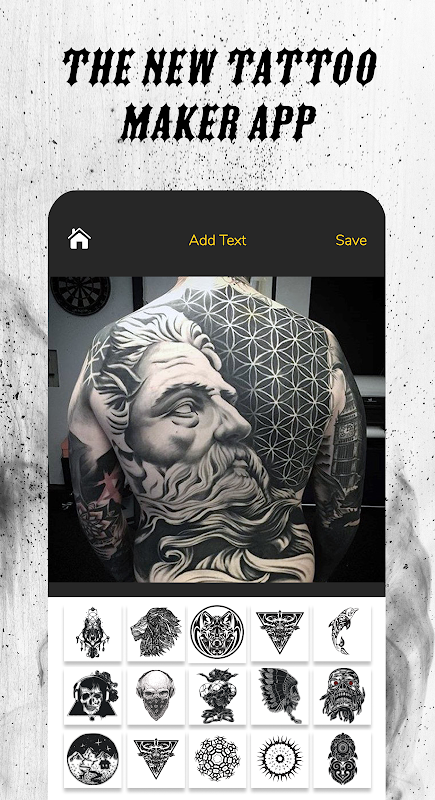 Tattoo On Photo App Android के लिए डाउनलोड - 9Apps