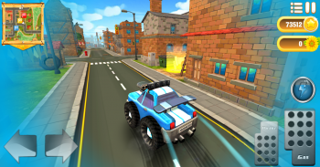 Cartoon Hot Racer 3D screenshot 2