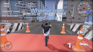 Wheelie Rider 3D - Traffic rider wheelies rider screenshot 0