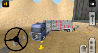 Construction Truck 3D: Prefab Transport screenshot 1