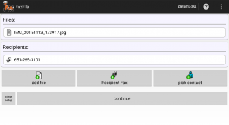 FaxFile - Send Fax from phone screenshot 6