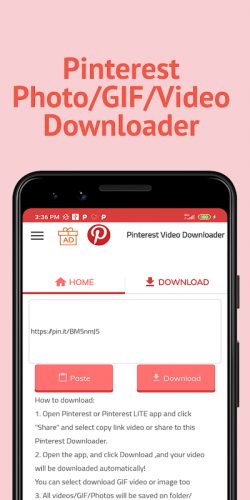 Video Downloader For Pinterest Gif Downloader 8 Descargar Apk Android Aptoide
