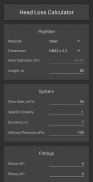 Head Loss Calculator screenshot 0