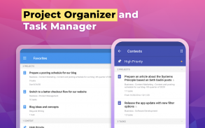 Chaos Control: GTD Organizer & Task List Manager screenshot 2