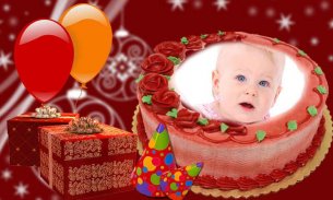 Birthday Cake Photo Frame - Collage Editor screenshot 3