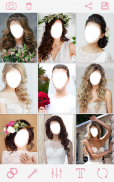 Gaya rambut pernikahan 2018 - Wedding Hairstyles screenshot 3