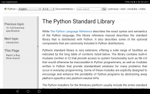 Python 3.7.4 Offline Docs - Android version screenshot 4