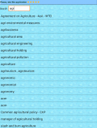 Agriculture Dictionary screenshot 2