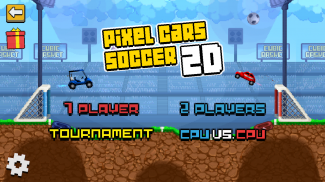 Pixel Cars. Soccer screenshot 4