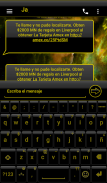 THEME EVOLVESMS SPACE YELLOW screenshot 2