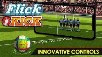 Flick Kick! Soccer Game screenshot 2