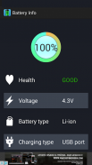 Battery stats and info screenshot 1