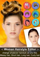 Women Hairstyles - Girl Hair Style Photo Editor screenshot 0