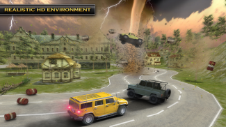 Tornado Chasers Adventure -Badai Pemburu Mengemudi screenshot 4