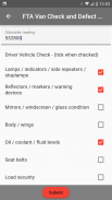 Van Excellence Pre-Use Defect Check screenshot 1