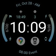 Awf Fit X: Wear OS 3 face screenshot 5