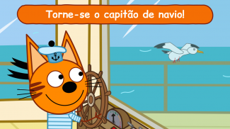 Kid-E-Cats: Mar e Tesouro do Pirata! Jogos Kids screenshot 4