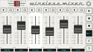 Wireless Mixer - MIDI screenshot 3