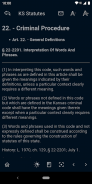Kansas Statutes, KS Laws  code screenshot 8