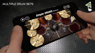 Simple Drums Deluxe - ドラムキット screenshot 0