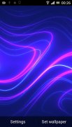 Neon Glitter Wave HD LWP screenshot 6