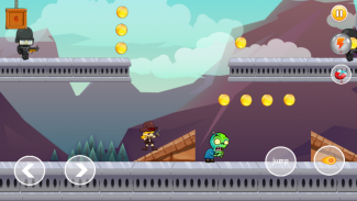 Zombie war and shooting game screenshot 1