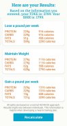 TDEE and BMR Calculator screenshot 2