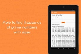 Primus - The Prime Number App screenshot 8