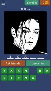 Michael Jackson songs quiz screenshot 1