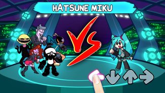 Music Battle: FNF vs Miku Mod screenshot 2