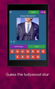 Guess bollywood star quiz game screenshot 2