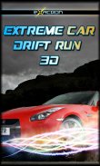 Extreme car drift run 3D screenshot 0